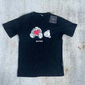 Palm Angels Black Kids T-Shirt